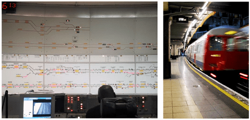Train times on London Underground accurate thanks to embedded database 